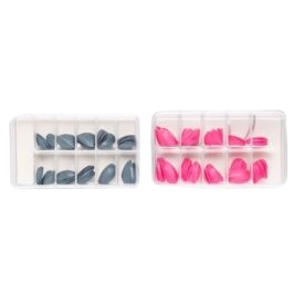 Matte Press-On Nail Tips Set