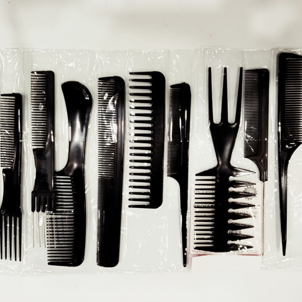 Professional Hairdressing Comb Set