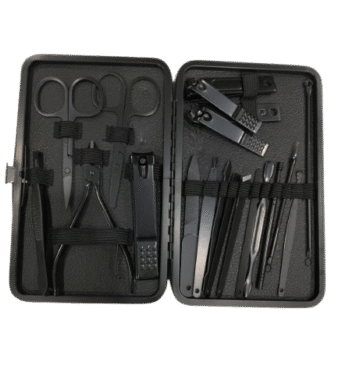 Black Matte Grooming Kit