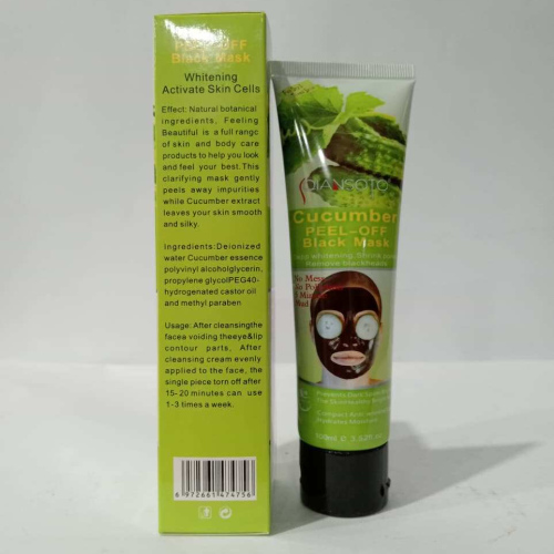 Cucumber peel off black mask