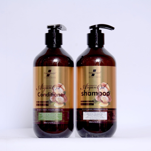 Power Knight Argan Oil Silky & Smooth Shampoo & Conditioner 