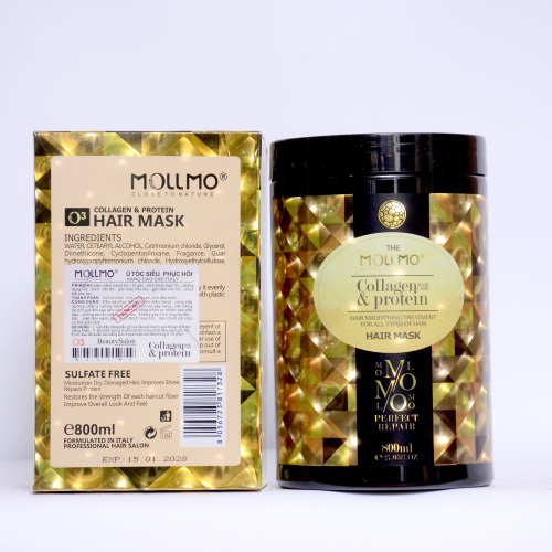 Mollomo collagen hair repair & Protein Mask