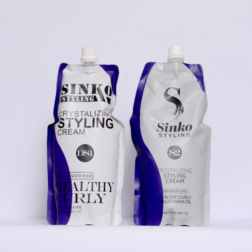 Sink Styling for healthy Permanent Curl step 12 