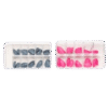 Matte Press-On Nail Tips Set